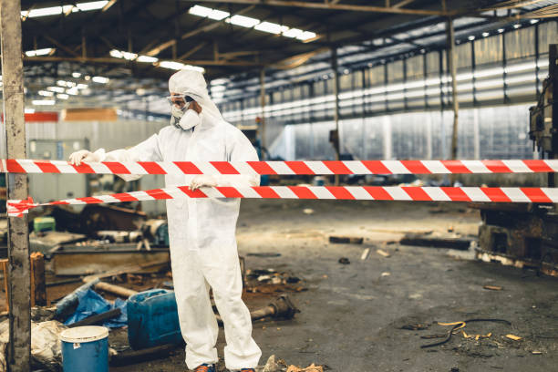 Professional Drug Lab Cleanup technician working in Hoquiam, WA